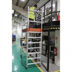 Slingsby Scaffold Additional Hand Rail Silver 383446