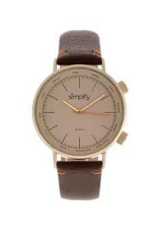 The 3300 Leather-Band Watch