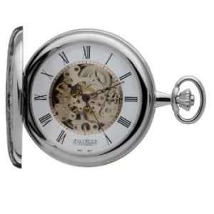 Jean Pierre Double Hunter Pocket Mechanical Watch
