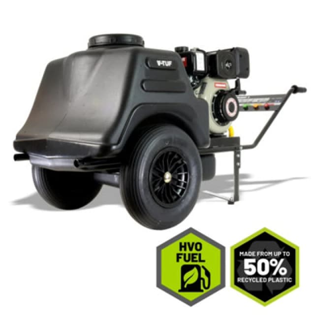 V-Tuf Torrent 2D5 - 2175Psi 150Bar 13L/min 150L Diesel Pressure Washer Bowser - Yanmar L4.8 - "bio Bowser"