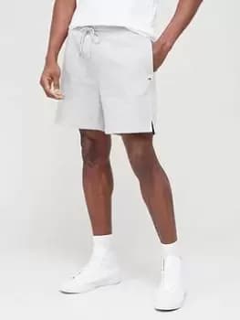 Tommy Jeans Fleece Beach Jersey Shorts, Light Grey Heather Size XL Men