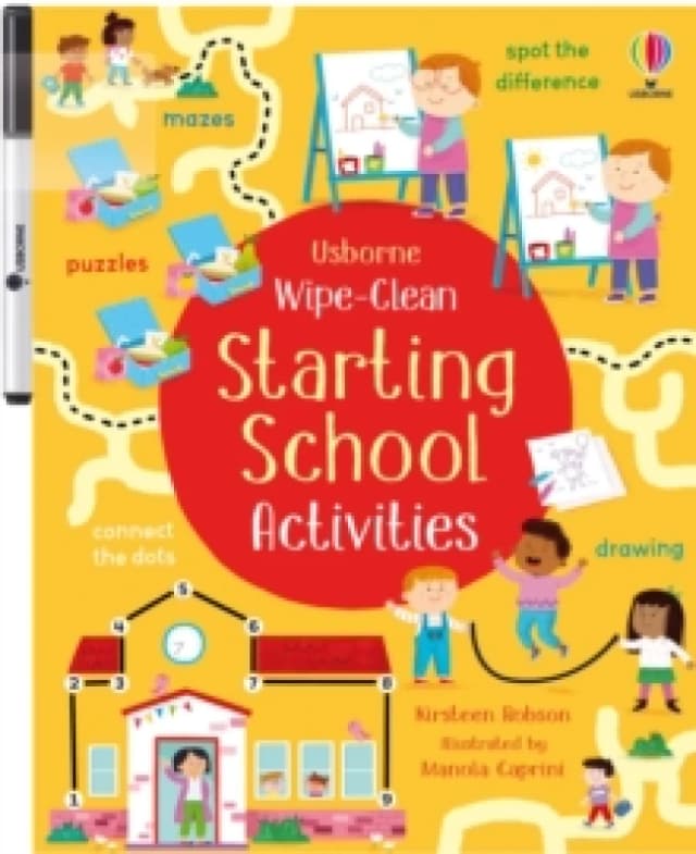 Wipe-Clean Starting School Activities Paperback / softback