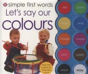 Lets Say Our Colours by Jo Ryan and Natalie Boyd Hardback