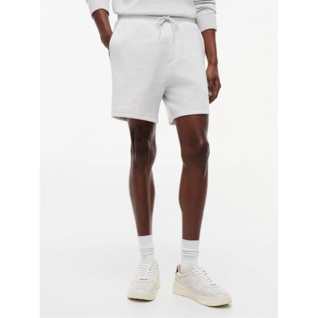 Tommy Jeans TJ FlagFleece Short Sn63 Grey Heather male S