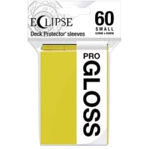 Eclipse PRO Gloss Small Sleeves: Lemon Yellow (60)