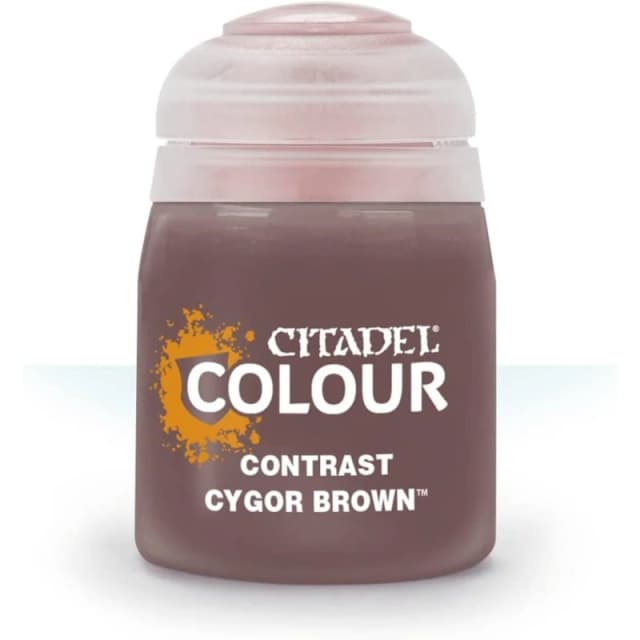 Citadel Games Workshop Colour Contrast: Cygor Brown (18ml) Paint Multi