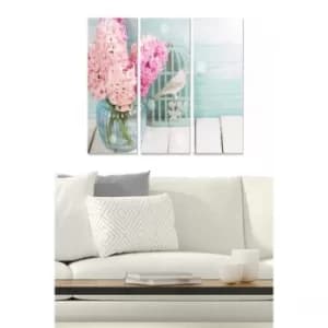 MDF291703568 Multicolor Decorative MDF Painting (3 Pieces)