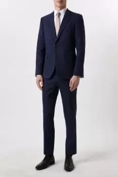 Slim Fit Navy Marl Suit Jacket