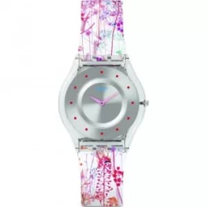 Ladies Swatch Skins -Jardin Fleuri Watch