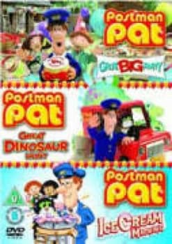 Postman Pat: Great Big Party/Great Dinosaur Hunt/ Icecream DVD