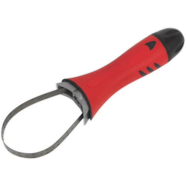 Loops Oil Filter Band Wrench - Comfort Grip Handle - 65mm to 105mm - Control Knob Multi