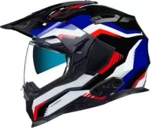Nexx X.Wed 2 Columbus Helmet, black-red-blue, Size S, black-red-blue, Size S