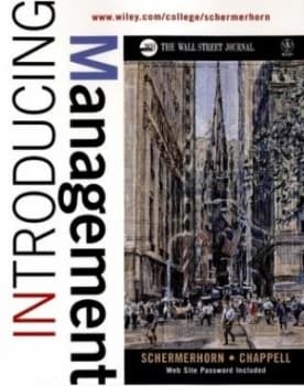 Introducing Management by John R. Schermerhorn Jr Paperback