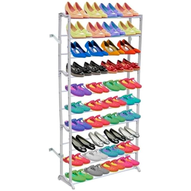 VIDAXL 10 Tier Shoe Rack/Shelf 60717