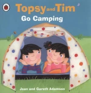 Topsy and Tim Go Camping by Jean Adamson Paperback