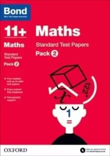 Bond 11+: Maths: Standard Test Papers : Pack 2
