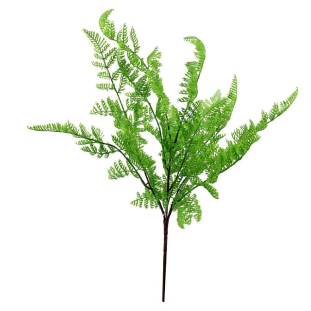 Leaf High-Quality 50cm Dark Green Artificial Southern Wood Fern Bush