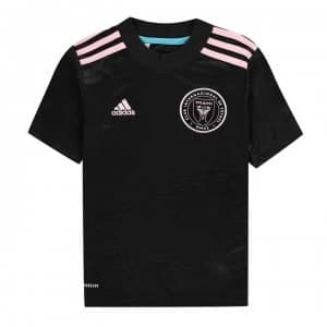 adidas Inter Miami Away Shirt 2021 Junior - Black/pink