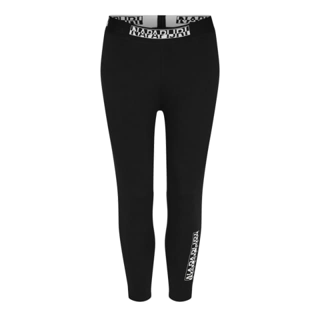 Napapijri Box Leggings Black female 10 (S)