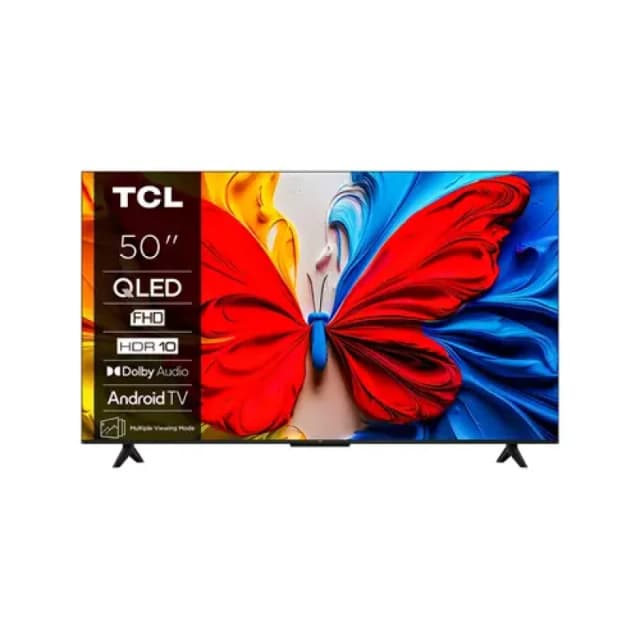 TCL TCL S5K 50" 1920 x 1080 Pixels Full HD HDR HDMI USB QLED Direct LED Smart TV 50S5K-UK