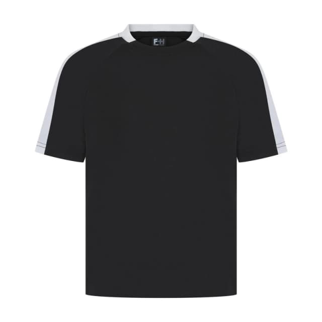 Finden & Hales Team T-Shirt in Black Size: 3-4 Years Black Unisex 3-4 Years