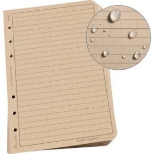 Rite In The Rain Loose Leaf Universal Sheets 4.5 x 7" Tan