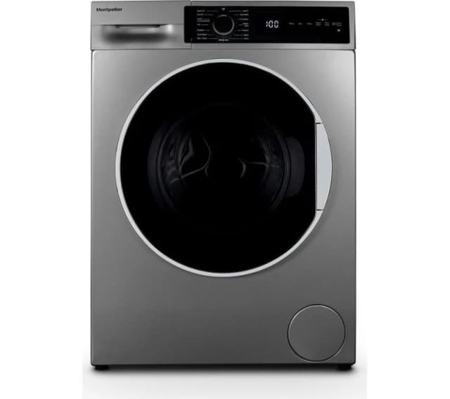 Montpellier MWM814BLS 8KG 1400 Spin Washing Machine - Silver/Grey 5060617984235
