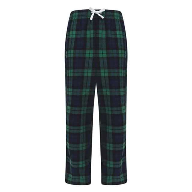 SF Minni Tartan Lounge Pants in Mid Navy Size: 11-12 Years Mid Navy Unisex 11-12 Years