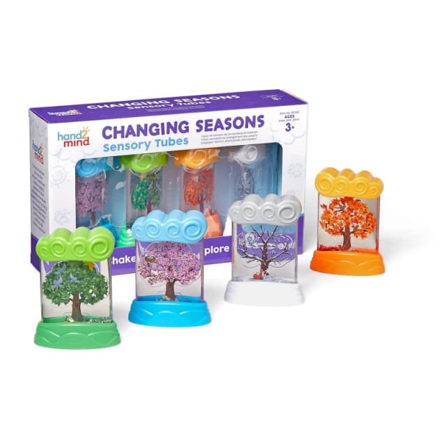 Changing Seasons Sensory Tubes Fidget Toys For Children'S Mindfulness And Focus One Colour VJSB7 Unisex