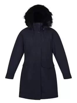 Regatta Shiloh Parka - Navy, Size 10, Women