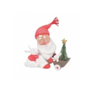 Snow Gnome with Bunnies