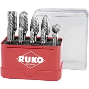 RUKO 116002 Burr Carbide metal Shank diameter 6mm 10 Piece