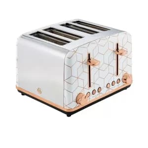 Swan Tribeca ST42020WHTN 4 Slice Toaster