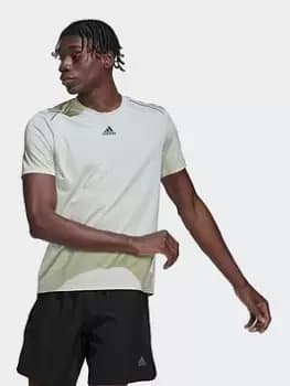 adidas Hiit Training T-Shirt, Grey, Size 2XL, Men