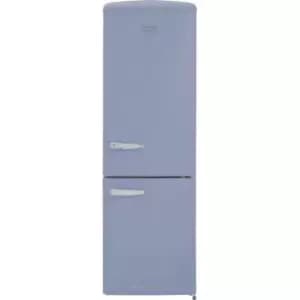 CDA Florence Sea Holly 1194114 330L Frost Free Retro Freestanding Fridge Freezer