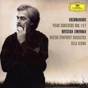 Piano Concertos Nos 1 and 2 Ozawa Boston So Zimmerman by Sergei Rachmaninov CD Album