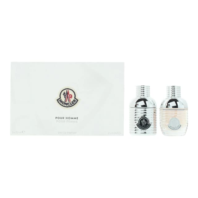 Moncler Pour Femme Pour Homme 2 Piece Gift Set: Eau de Parfum 7.5ml - Eau de Parfum 7.5ml
