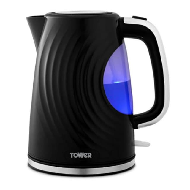 Tower Sonar 1.7L Kettle with Window Black