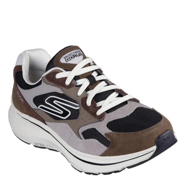 Skechers Mens Go Run Retro Runners Brown/Black male 7 (41)