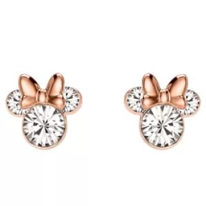 Disney Minnie Mouse Stone Set Silver and Rose Gold Earrings EF00469PAPRL.PH