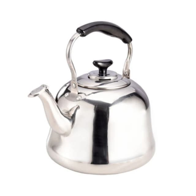 Royalford 4L Stainless Steel Tea Kettle for Camping Stove Top Portable Teapot Silver unisex