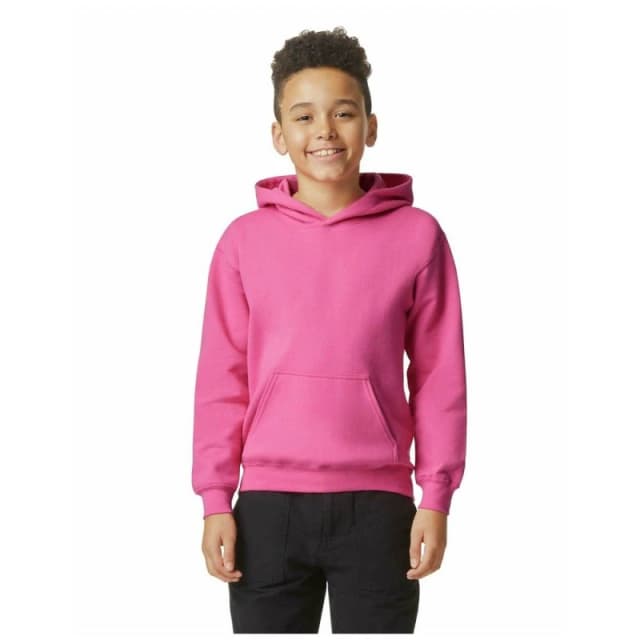 Gildan Softstyle girls's Children's Sweatshirt in Red