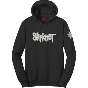 Slipknot - Logo & Star Mens Medium Pullover Hoodie - Black