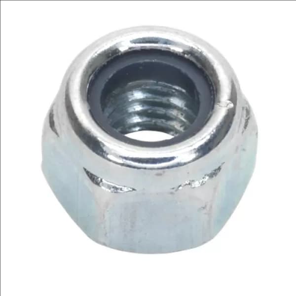 Genuine SEALEY NLN6 Nylon Lock Nut M6 Zinc DIN 982 Pack of 100