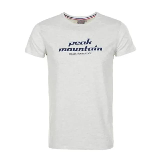 T-Shirt Peak Mountain Cosmo Gris Male L