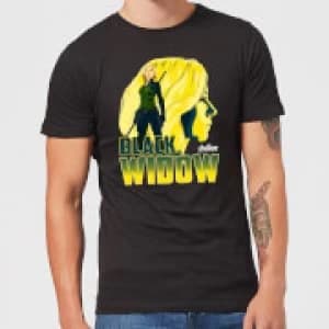 Avengers Black Widow Mens T-Shirt - Black - XXL