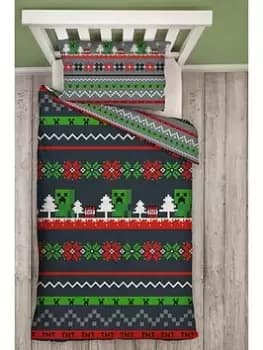 Minecraft Minecraft Greetings Single Rotary Duvet