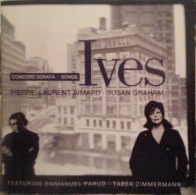 RecordCityJP CD CHARLES IVES - PIERRE-LAURENT AIMAR - Concord Sonata ? Songs 2564602972 Warner Classics 2004 Japan Classical Used