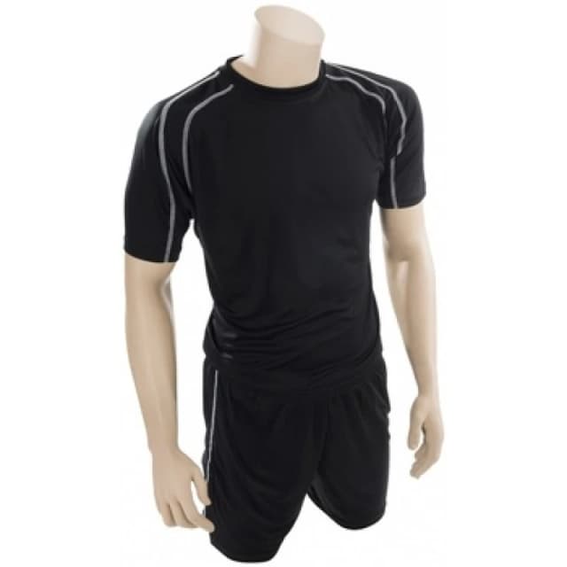 Precision Precision Men Lyon T-Shirt & Shorts Set in Black Size: Small Black S Male 5059699522565