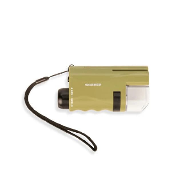 Kikkerland Huckleberry Childrens Pocket Microscope 60X-120X Magnification